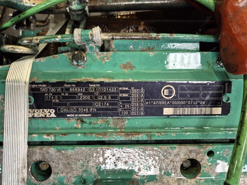 Volvo TAD720VE Engine (Industrial) - Motor for Industrimaskin: bilde 2 Volvo TAD720VE Engine (Industrial) - Motor for Industrimaskin: bilde 2