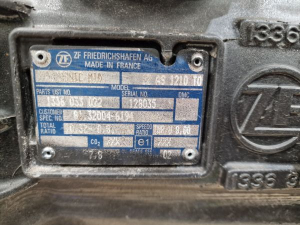 ZF 12AS1210TO EUR6d (Nearly New) Gearbox - Girkasse: bilde 2 ZF 12AS1210TO EUR6d (Nearly New) Gearbox - Girkasse: bilde 2