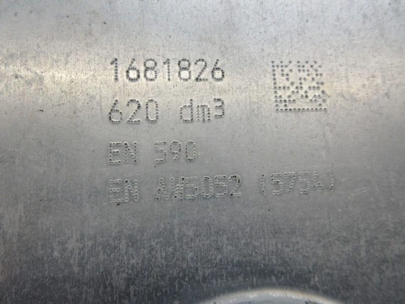 DAF 1681826 DIESEL TANK 620 LITER DAF CF XF EURO 6 - Drivstofftank for Lastebil: bilde 5 DAF 1681826 DIESEL TANK 620 LITER DAF CF XF EURO 6 - Drivstofftank for Lastebil: bilde 5