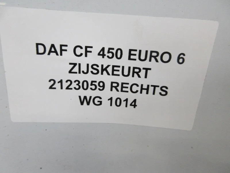 DAF 2123059 // 2123057 ZIJSKEURT DAF CF 450 EURO 6 MODEL 2021 - Ramme/ Chassis for Lastebil: bilde 4 DAF 2123059 // 2123057 ZIJSKEURT DAF CF 450 EURO 6 MODEL 2021 - Ramme/ Chassis for Lastebil: bilde 4