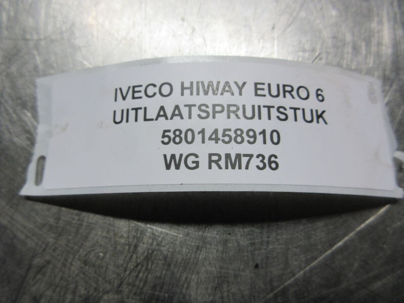 Iveco 5801458910 UITLAATSPRUITSTUK HI WAY EURO 6 480 PK - Eksosmanifold for Lastebil: bilde 5 Iveco 5801458910 UITLAATSPRUITSTUK HI WAY EURO 6 480 PK - Eksosmanifold for Lastebil: bilde 5