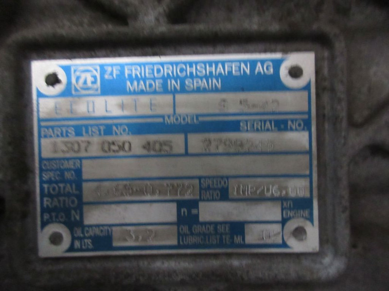 Iveco EUROTECH 500363576 TRANSMISSIE ZF 6 HP 500 - Girkasse for Lastebil: bilde 5 Iveco EUROTECH 500363576 TRANSMISSIE ZF 6 HP 500 - Girkasse for Lastebil: bilde 5