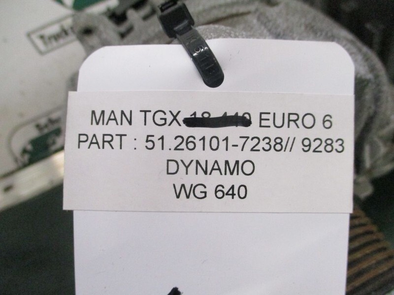 MAN 51.26101-7238 // 9283 - Dynamo for Lastebil: bilde 2 MAN 51.26101-7238 // 9283 - Dynamo for Lastebil: bilde 2