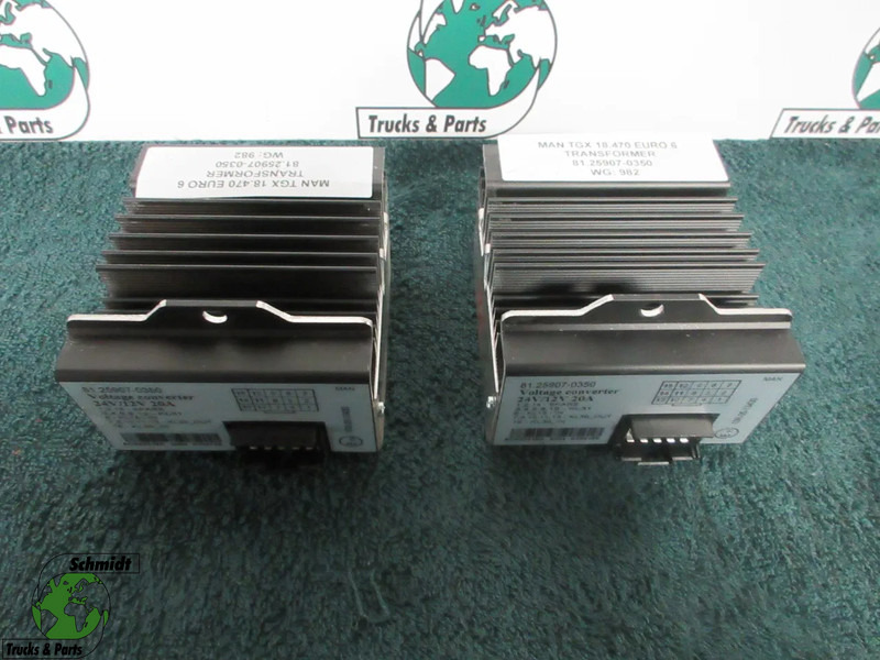 MAN 81.25907-0350 VOLTAGE CONVERTER MAN 18.470 MODEL 2022 - Elektrisk system for Lastebil: bilde 1 MAN 81.25907-0350 VOLTAGE CONVERTER MAN 18.470 MODEL 2022 - Elektrisk system for Lastebil: bilde 1