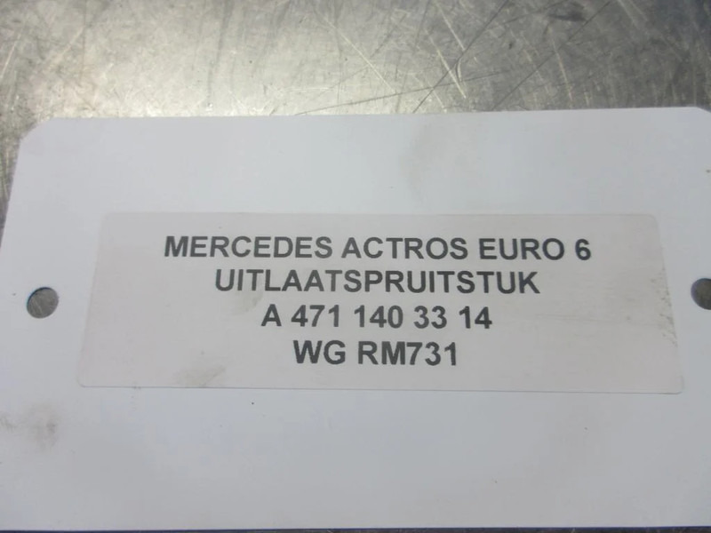 Mercedes-Benz A 471 140 33 14// 06 14 // 31 14 // 35 14 // SPRUITSTUK OM471LA EURO 6 - Eksosmanifold for Lastebil: bilde 4 Mercedes-Benz A 471 140 33 14// 06 14 // 31 14 // 35 14 // SPRUITSTUK OM471LA EURO 6 - Eksosmanifold for Lastebil: bilde 4
