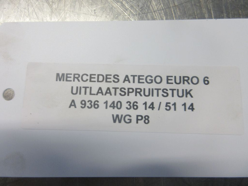 Mercedes-Benz A 936 140 36 14 / 51 14 UITLAATSPRUITSTUK OM936LA EURO 6 - Eksosmanifold for Lastebil: bilde 4 Mercedes-Benz A 936 140 36 14 / 51 14 UITLAATSPRUITSTUK OM936LA EURO 6 - Eksosmanifold for Lastebil: bilde 4