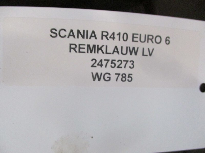Scania R410 2475273 REMKLAUW LV / LA EURO6 MODEL 2020 - Bremsecaliper for Lastebil: bilde 2 Scania R410 2475273 REMKLAUW LV / LA EURO6 MODEL 2020 - Bremsecaliper for Lastebil: bilde 2