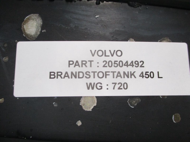 Volvo 20504492 0DIESELTANK 450 LITER FH FM - Drivstofftank for Lastebil: bilde 4 Volvo 20504492 0DIESELTANK 450 LITER FH FM - Drivstofftank for Lastebil: bilde 4