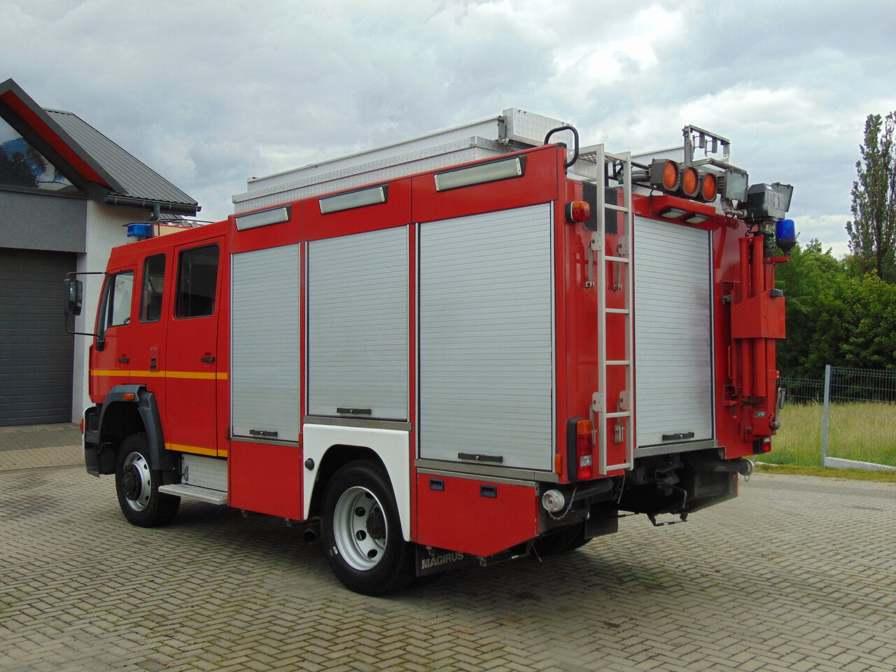 MAN LE14.260 4x4 MAGIRUS - Brannbil: bilde 3 MAN LE14.260 4x4 MAGIRUS - Brannbil: bilde 3
