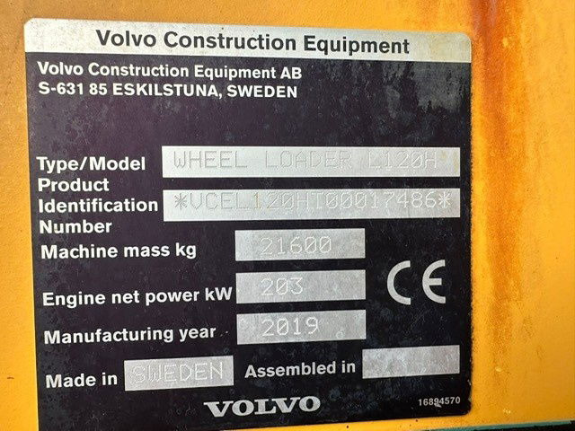 Volvo L120H - Hjullaster: bilde 4 Volvo L120H - Hjullaster: bilde 4