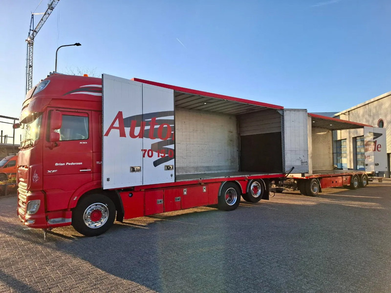 DAF XF106-530 / DEB / COMPLETE COMBI / SIDE DOORS / 2XPLATFORM 2500KG / ONLY:773032 KM / LWDS / LEATHER / EURO-6 / 2017 - Skapbil: bilde 2 DAF XF106-530 / DEB / COMPLETE COMBI / SIDE DOORS / 2XPLATFORM 2500KG / ONLY:773032 KM / LWDS / LEATHER / EURO-6 / 2017 - Skapbil: bilde 2