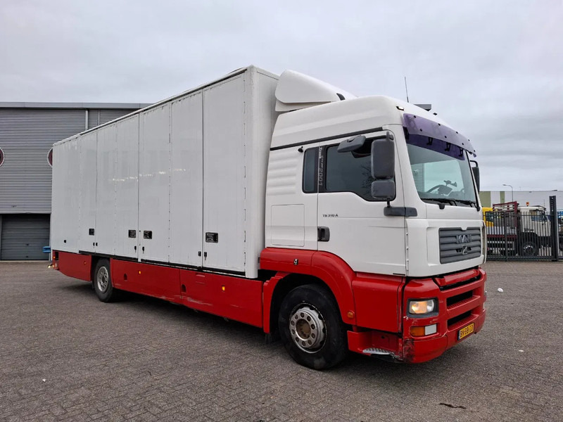 MAN TG310A / NL TRUCK / TUV:06-07-2026 / ONLY:249085 KM / SMART TACHO / 1SIDE OPEN / PLATFORM 2000 KG / AUTOMATIC / EURO-3 / 2002 - Skapbil: bilde 2 MAN TG310A / NL TRUCK / TUV:06-07-2026 / ONLY:249085 KM / SMART TACHO / 1SIDE OPEN / PLATFORM 2000 KG / AUTOMATIC / EURO-3 / 2002 - Skapbil: bilde 2