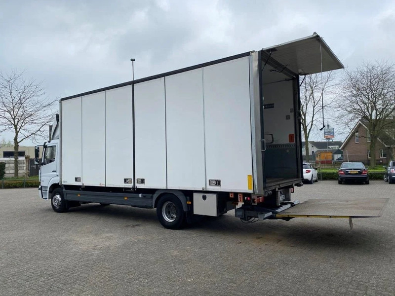 Mercedes-Benz ATEGO 1624 / AUTOMATIC / CLOSED BOX / SIDE DOORS / AIRCO / LWDS / FCW / EURO-6 / 2016 - Skapbil: bilde 3 Mercedes-Benz ATEGO 1624 / AUTOMATIC / CLOSED BOX / SIDE DOORS / AIRCO / LWDS / FCW / EURO-6 / 2016 - Skapbil: bilde 3