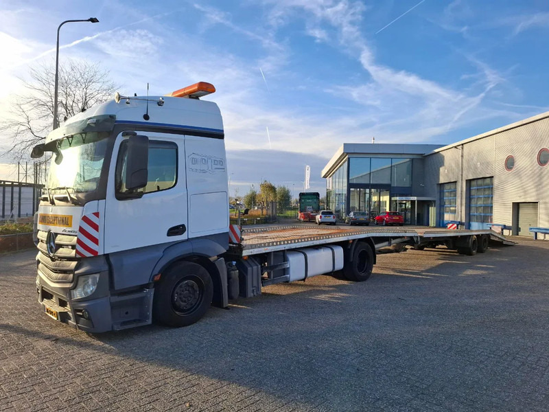 Mercedes-Benz Actros 1842 / NL TRUCK / CAR CARRIER COMBINATION / TUV: 11-12-2025 / 1XWINCH / FRANZ MERSCH / GALVANIZED / SMART TACHO / AUTOMAT - Transporter lastebil: bilde 1 Mercedes-Benz Actros 1842 / NL TRUCK / CAR CARRIER COMBINATION / TUV: 11-12-2025 / 1XWINCH / FRANZ MERSCH / GALVANIZED / SMART TACHO / AUTOMAT - Transporter lastebil: bilde 1