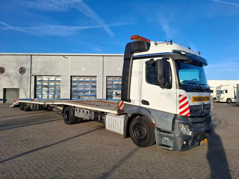 Mercedes-Benz Actros 1842 / NL TRUCK / CAR CARRIER COMBINATION / TUV: 11-12-2025 / 1XWINCH / FRANZ MERSCH / GALVANIZED / SMART TACHO / AUTOMAT - Transporter lastebil: bilde 2 Mercedes-Benz Actros 1842 / NL TRUCK / CAR CARRIER COMBINATION / TUV: 11-12-2025 / 1XWINCH / FRANZ MERSCH / GALVANIZED / SMART TACHO / AUTOMAT - Transporter lastebil: bilde 2