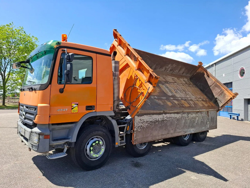 Mercedes-Benz Actros 4141 / 3SIDE MEILLER TIPPER / FULL-STEEL / DRUM BRAKES / ONLY:535937 KM / 2XSTEERING AXLE / AIRCO / AUTOMATIC / EURO-3 / - Tippbil: bilde 2 Mercedes-Benz Actros 4141 / 3SIDE MEILLER TIPPER / FULL-STEEL / DRUM BRAKES / ONLY:535937 KM / 2XSTEERING AXLE / AIRCO / AUTOMATIC / EURO-3 / - Tippbil: bilde 2