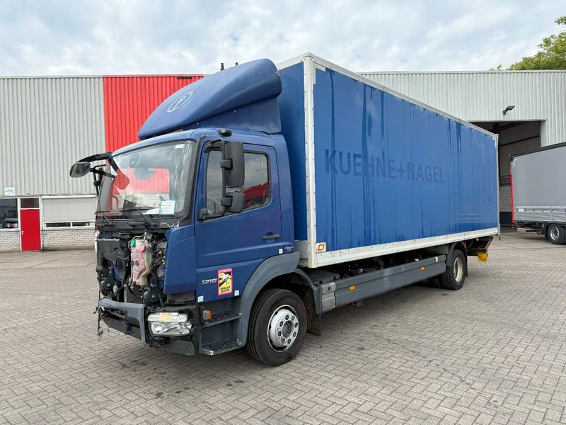 Mercedes-Benz Atego 1218 / ENGINE RUNNING / ONLY:204997 KM / CLOSED BOX / PLATFORM 1500KG / LWDS / AIRCO / AUTOMATIC / EURO-6 / 2017 - Skapbil: bilde 1 Mercedes-Benz Atego 1218 / ENGINE RUNNING / ONLY:204997 KM / CLOSED BOX / PLATFORM 1500KG / LWDS / AIRCO / AUTOMATIC / EURO-6 / 2017 - Skapbil: bilde 1