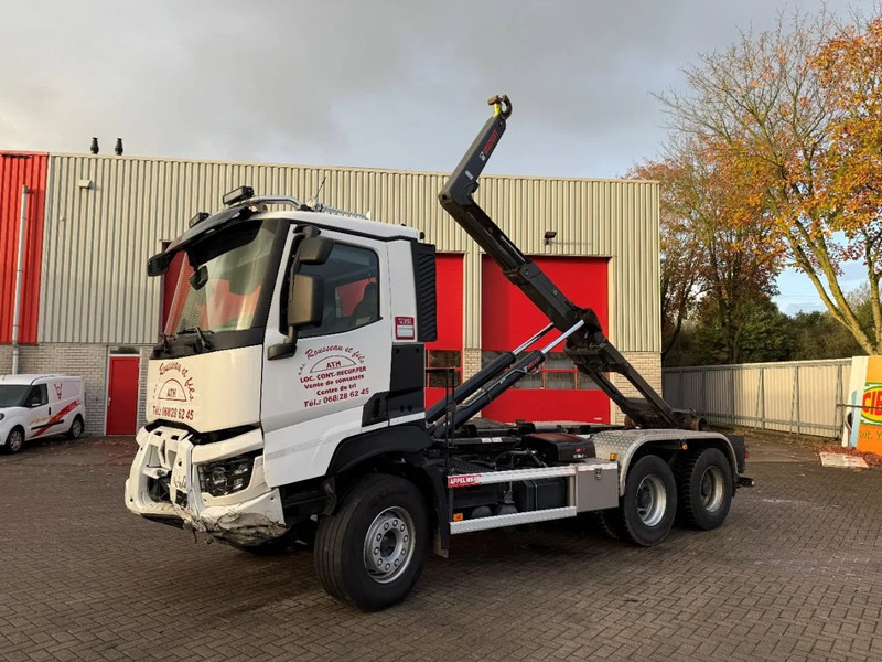 Renault C480 / ENGINE RUNNING / 6X4 / HIAB 21TON HOOKLIFT / ONLY:146334 KM / AUTOMATIC / EURO-6 / 2020 - Krokbil: bilde 1 Renault C480 / ENGINE RUNNING / 6X4 / HIAB 21TON HOOKLIFT / ONLY:146334 KM / AUTOMATIC / EURO-6 / 2020 - Krokbil: bilde 1