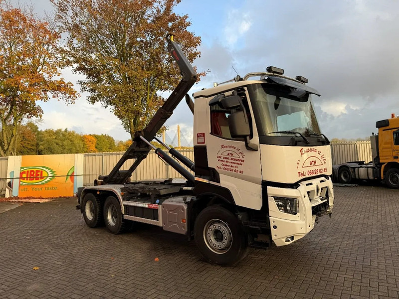 Renault C480 / ENGINE RUNNING / 6X4 / HIAB 21TON HOOKLIFT / ONLY:146334 KM / AUTOMATIC / EURO-6 / 2020 - Krokbil: bilde 3 Renault C480 / ENGINE RUNNING / 6X4 / HIAB 21TON HOOKLIFT / ONLY:146334 KM / AUTOMATIC / EURO-6 / 2020 - Krokbil: bilde 3