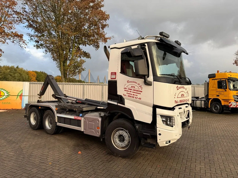 Renault C480 / ENGINE RUNNING / 6X4 / HIAB 21TON HOOKLIFT / ONLY:146334 KM / AUTOMATIC / EURO-6 / 2020 - Krokbil: bilde 4 Renault C480 / ENGINE RUNNING / 6X4 / HIAB 21TON HOOKLIFT / ONLY:146334 KM / AUTOMATIC / EURO-6 / 2020 - Krokbil: bilde 4