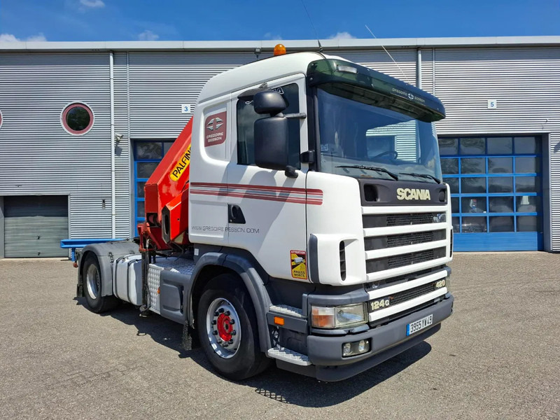 Scania 124G-420 / RETARDER / PALFINGER PK32080 / DOUBLE TANK / AIRCO / GOOD CONDITION / MANUAL / EURO-3 / 2004 - Kranbil: bilde 4 Scania 124G-420 / RETARDER / PALFINGER PK32080 / DOUBLE TANK / AIRCO / GOOD CONDITION / MANUAL / EURO-3 / 2004 - Kranbil: bilde 4