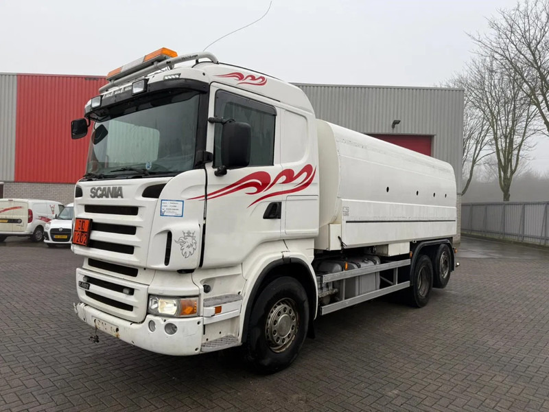 Scania R480 / ENGINE RUNING / RETARDER / 4 COMPARTIMENTS / 18000 LITER TOTAAL / LIFT+LENKACHSE / AUTOMATIC / EURO-5 / 2009 - Tankbil: bilde 1 Scania R480 / ENGINE RUNING / RETARDER / 4 COMPARTIMENTS / 18000 LITER TOTAAL / LIFT+LENKACHSE / AUTOMATIC / EURO-5 / 2009 - Tankbil: bilde 1