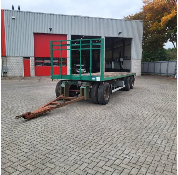 Trouillet RT 3240 / AIR SUSPENSION / PLATEAU 8M / LOADING HEIGHT:115CM / DRUM BRAKES / 3X ROR AXLES / 1990 - Tilhenger: bilde 1 Trouillet RT 3240 / AIR SUSPENSION / PLATEAU 8M / LOADING HEIGHT:115CM / DRUM BRAKES / 3X ROR AXLES / 1990 - Tilhenger: bilde 1
