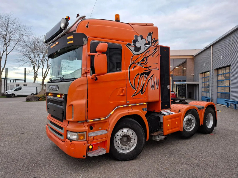 Scania R480 / HYDRAULICS / DOUBLE TANK / LIFT+LENKACHSE / 746830 KM / ALCOA / LEATHER / EURO-4 / 2007 - Trekkvogn: bilde 1 Scania R480 / HYDRAULICS / DOUBLE TANK / LIFT+LENKACHSE / 746830 KM / ALCOA / LEATHER / EURO-4 / 2007 - Trekkvogn: bilde 1