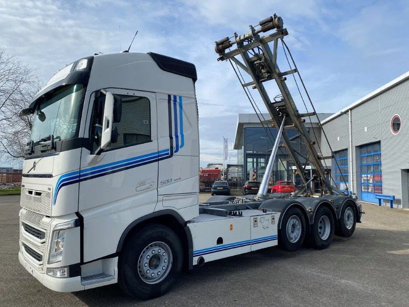 Volvo FH4-500 / 8X2 / VEB+ / DYNAMIC STEERING / FULL-AIR / 2XLIFT+LENKACHSE / TOP CONDITION / ONLY:488030KM / AUTOMATIC / EURO-6 / 201 - Lastebil med kabelsystem: bilde 1 Volvo FH4-500 / 8X2 / VEB+ / DYNAMIC STEERING / FULL-AIR / 2XLIFT+LENKACHSE / TOP CONDITION / ONLY:488030KM / AUTOMATIC / EURO-6 / 201 - Lastebil med kabelsystem: bilde 1