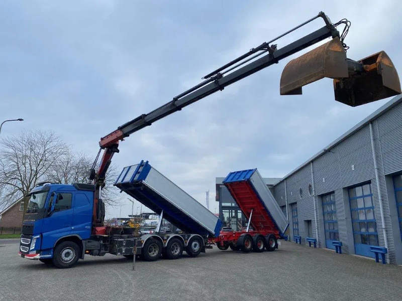 Volvo FH4-500 / HMF 3220K-RC / REMOTE / ROTATOR / 3SIDE TIPPER / DYNAMIC STEERING / ONLY:302623 KM / AUTOMATIC / EURO-6 / 2017 - Kranbil: bilde 1 Volvo FH4-500 / HMF 3220K-RC / REMOTE / ROTATOR / 3SIDE TIPPER / DYNAMIC STEERING / ONLY:302623 KM / AUTOMATIC / EURO-6 / 2017 - Kranbil: bilde 1