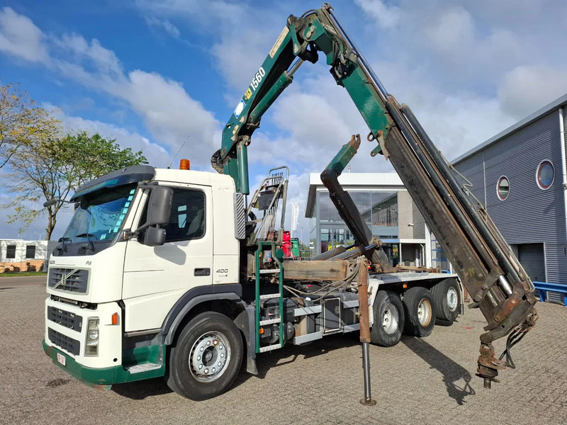 Volvo FM13-400 / 8X4 / AJK HOOK 25TON / CRANE HMF 1560 K3 / ROTATOR / LIFT+LENKACHSE / AIRCO / MANUAL / EURO-4 / 2007 - Kranbil: bilde 1 Volvo FM13-400 / 8X4 / AJK HOOK 25TON / CRANE HMF 1560 K3 / ROTATOR / LIFT+LENKACHSE / AIRCO / MANUAL / EURO-4 / 2007 - Kranbil: bilde 1