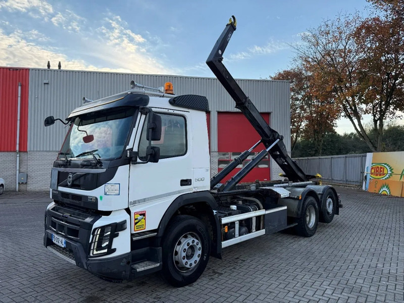 Volvo FMX4-500 / ENGINE RUNNING / VEB+ / RETARDER / LIFT+LENKACHSE / ONLY:377878 KM / MARREL HOOK 20 TON / LWDS / EURO-6 / 2019 - Krokbil: bilde 1 Volvo FMX4-500 / ENGINE RUNNING / VEB+ / RETARDER / LIFT+LENKACHSE / ONLY:377878 KM / MARREL HOOK 20 TON / LWDS / EURO-6 / 2019 - Krokbil: bilde 1