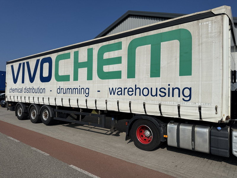 SYSTEM TRAILERS 1 Lift- + 1 Steer-axle, 2.5 T Taillift Alu Bords + ADR - Gardintrailer: bilde 1 SYSTEM TRAILERS 1 Lift- + 1 Steer-axle, 2.5 T Taillift Alu Bords + ADR - Gardintrailer: bilde 1