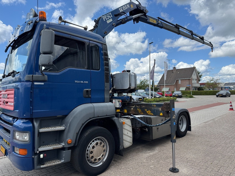 MAN TGA 18.310, Crane Pesci SE155N/4, Manual Kran, Grua, Grue, Kraan - Trekkvogn: bilde 5 MAN TGA 18.310, Crane Pesci SE155N/4, Manual Kran, Grua, Grue, Kraan - Trekkvogn: bilde 5