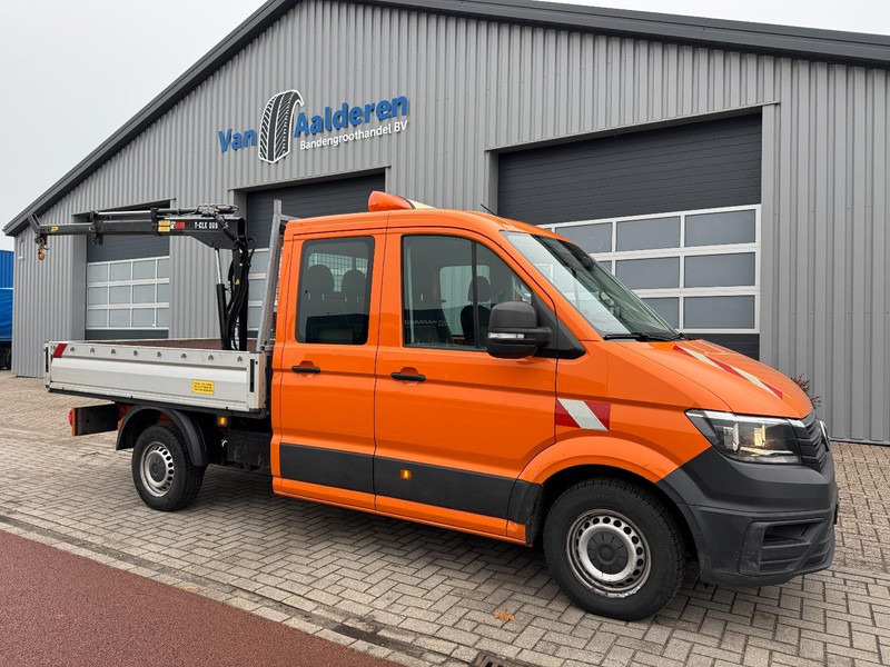 Volkswagen Crafter, DOKA, 7-Personen, HIAB T-CLX 009-2, Kraan/Kran/Grua, Pritsche - Varebil med plan, Varebil med dobbelt førerhus: bilde 1 Volkswagen Crafter, DOKA, 7-Personen, HIAB T-CLX 009-2, Kraan/Kran/Grua, Pritsche - Varebil med plan, Varebil med dobbelt førerhus: bilde 1
