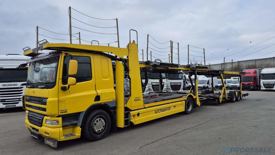 DAF FA CF 75.360 EURO 5 přepravník aut - prodejné jen s přívěsem GROENEWOLD P0461K - cena je za celou soupravu - Transporter lastebil: bilde 2 DAF FA CF 75.360 EURO 5 přepravník aut - prodejné jen s přívěsem GROENEWOLD P0461K - cena je za celou soupravu - Transporter lastebil: bilde 2