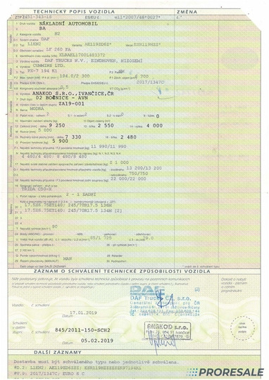 Kapellbil DAF LF 260 FA EURO 6 valník s plachtou: bilde 12 Kapellbil DAF LF 260 FA EURO 6 valník s plachtou: bilde 12