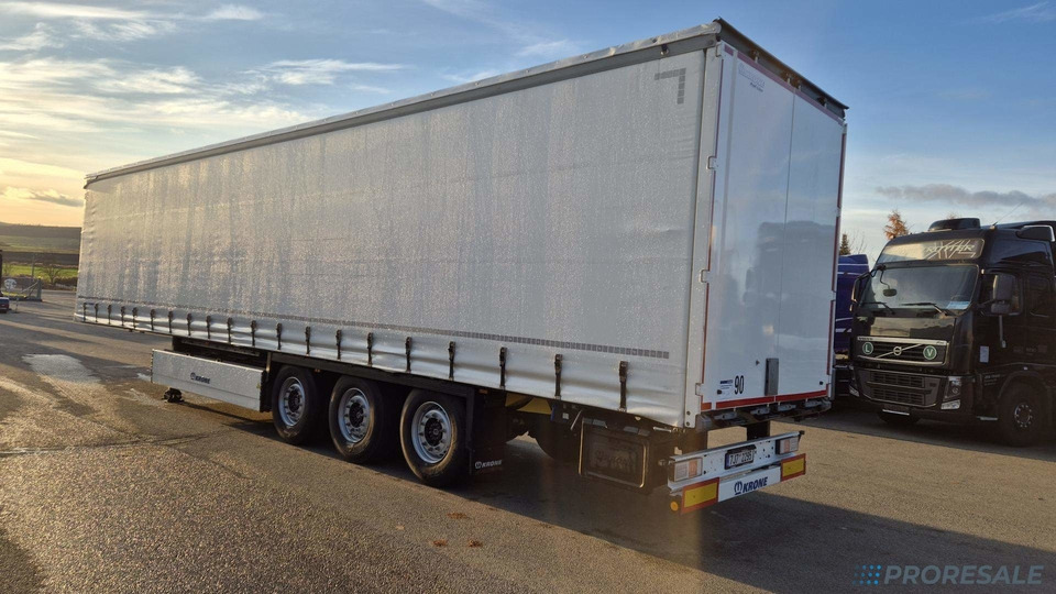 KRONE SD PROFI LINER + paletový koš 32 palet + 2 x zvedací náprava - Gardintrailer: bilde 3 KRONE SD PROFI LINER + paletový koš 32 palet + 2 x zvedací náprava - Gardintrailer: bilde 3