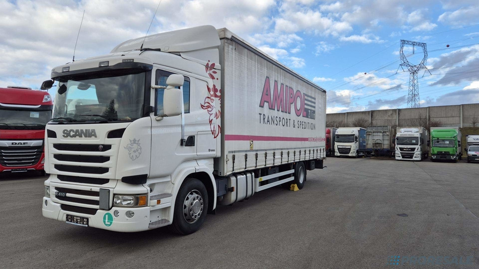 SCANIA R410 N320 HIGH LINE EURO 6 - valník s plachtou - Kapellbil: bilde 2 SCANIA R410 N320 HIGH LINE EURO 6 - valník s plachtou - Kapellbil: bilde 2