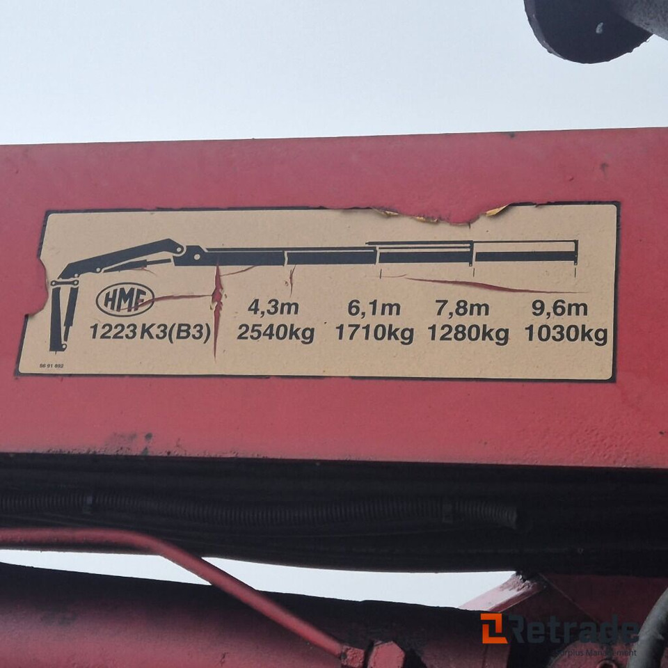 2001mod. HMF 1220 kran - Lastebilkran: bilde 4 2001mod. HMF 1220 kran - Lastebilkran: bilde 4