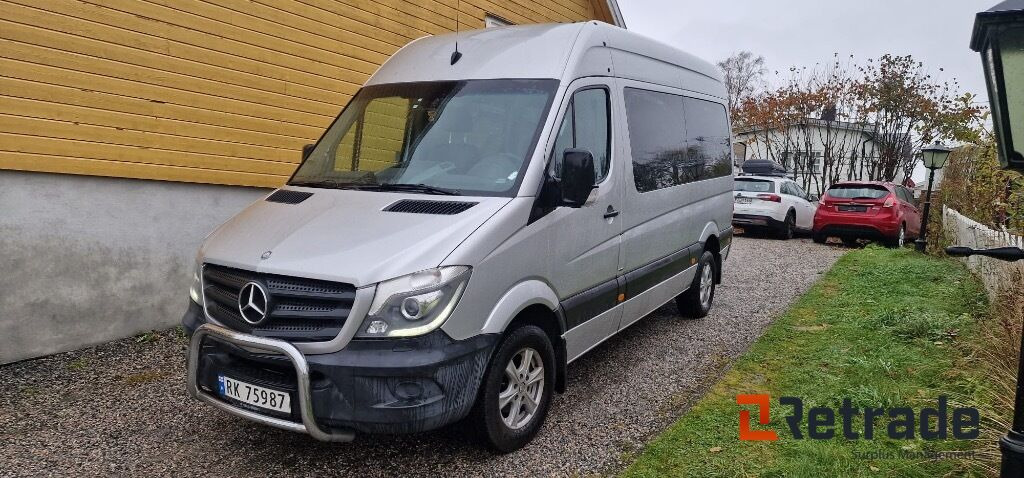 2014 Buss 10 seter MERCEDES-BENZ SPRINTER 316 EU-Godkjent - Minibuss, Persontransport: bilde 1 2014 Buss 10 seter MERCEDES-BENZ SPRINTER 316 EU-Godkjent - Minibuss, Persontransport: bilde 1
