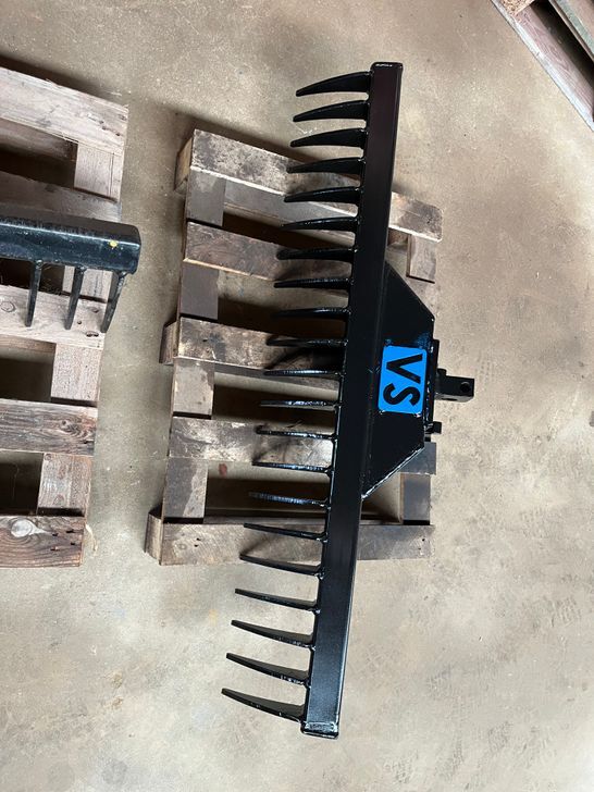 Afretter Rive for Minigraver / Leveler Rive for Mini Excavator - Verktøy/ Utstyr: bilde 2 Afretter Rive for Minigraver / Leveler Rive for Mini Excavator - Verktøy/ Utstyr: bilde 2