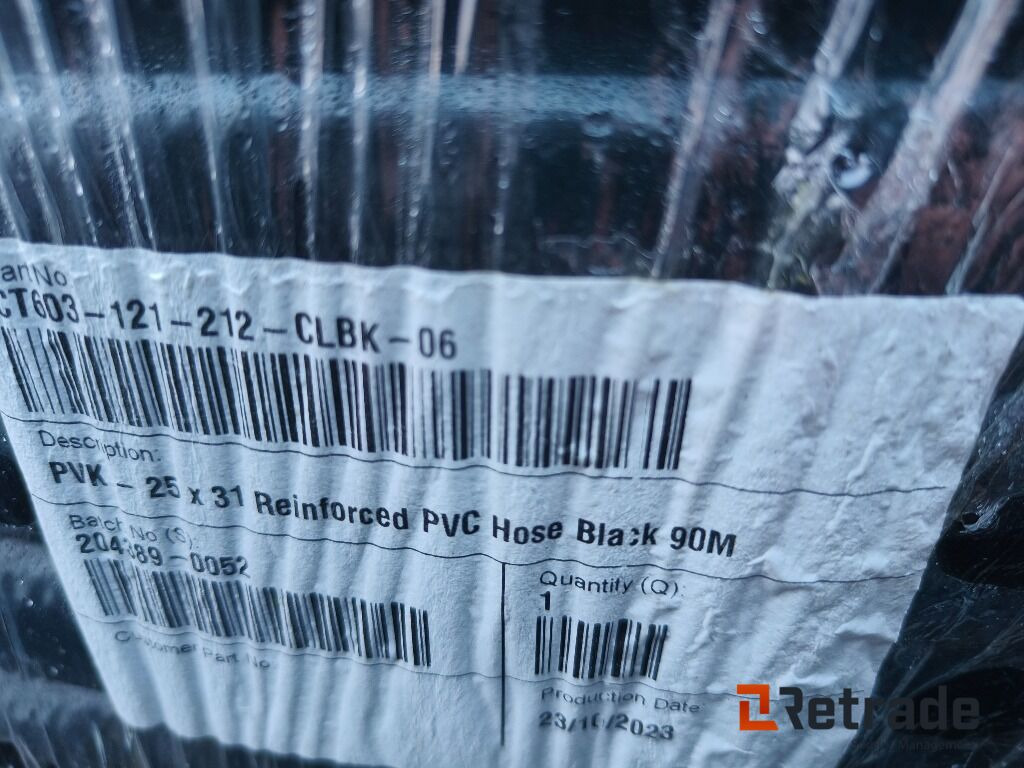 630m Ny luft/vann slange, 25x31 Reinforced PVC Hose - Annet utstyr: bilde 2 630m Ny luft/vann slange, 25x31 Reinforced PVC Hose - Annet utstyr: bilde 2