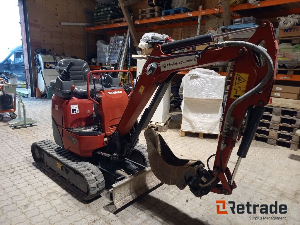 Yanmar Vio12 minigraver - Bygg og anlegg: bilde 3 Yanmar Vio12 minigraver - Bygg og anlegg: bilde 3