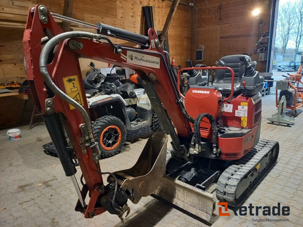 Yanmar Vio12 minigraver - Bygg og anlegg: bilde 1 Yanmar Vio12 minigraver - Bygg og anlegg: bilde 1