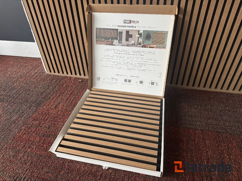 Byggematerialer Square panels Akustikpaneler - Anleggsmaskiner: bilde 1 Byggematerialer Square panels Akustikpaneler - Anleggsmaskiner: bilde 1