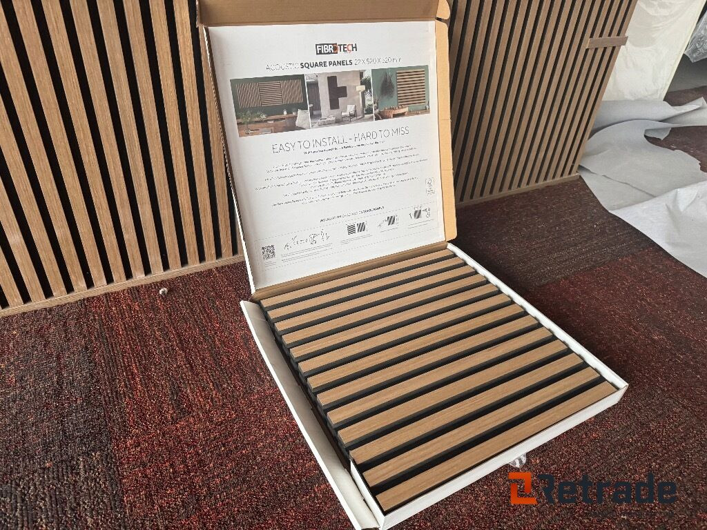 Byggematerialer Square panels Akustikpaneler - Anleggsmaskiner: bilde 2 Byggematerialer Square panels Akustikpaneler - Anleggsmaskiner: bilde 2