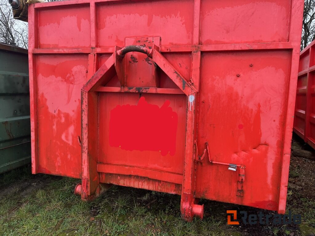 Container Container Høje sider Rød - Anleggsmaskiner: bilde 2 Container Container Høje sider Rød - Anleggsmaskiner: bilde 2