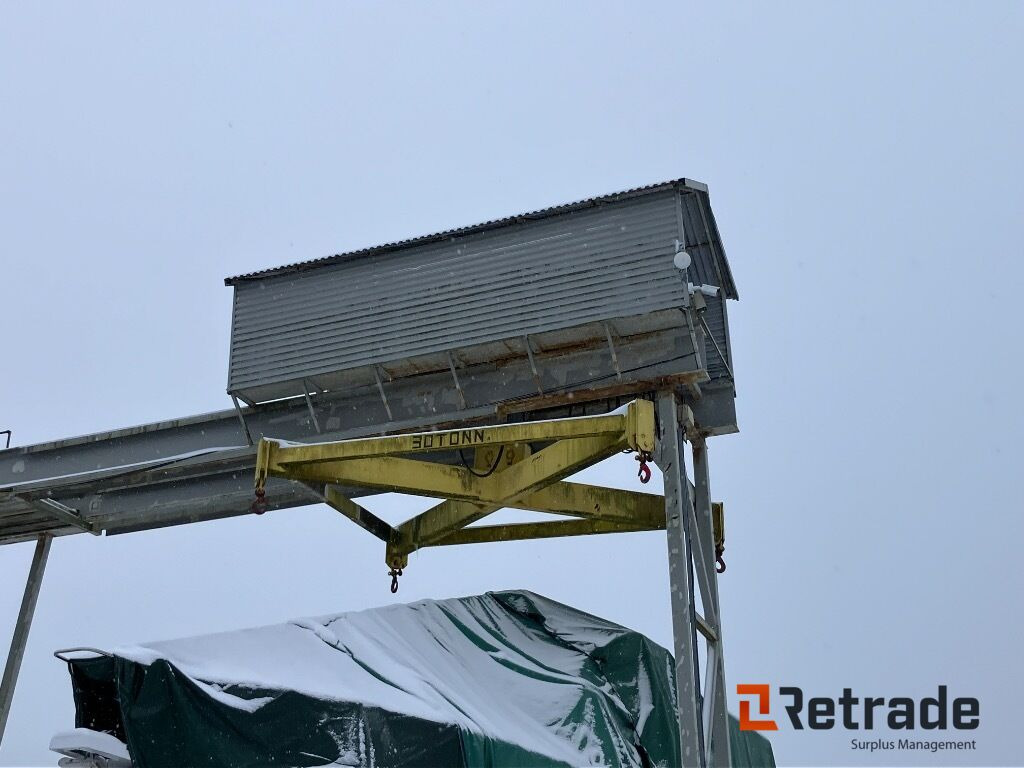 DEMAG bukkekran med løfteåk / Båtkran / Demag crane for boats - Portalkran: bilde 3 DEMAG bukkekran med løfteåk / Båtkran / Demag crane for boats - Portalkran: bilde 3