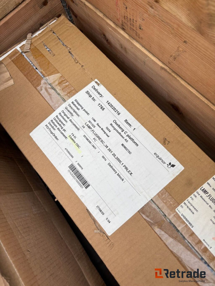 Diverse lystoffrør , 3 paller - Verktøy/ Utstyr: bilde 4 Diverse lystoffrør , 3 paller - Verktøy/ Utstyr: bilde 4